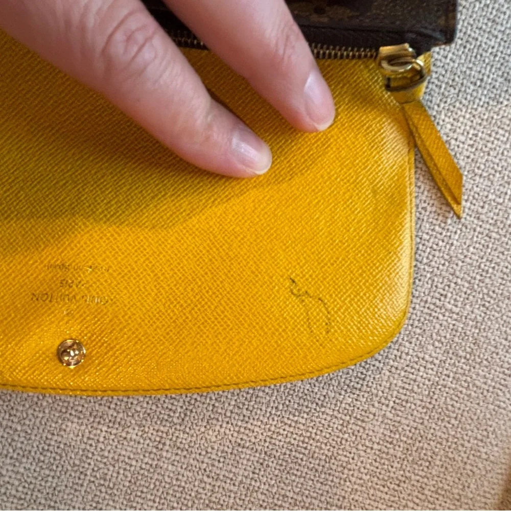 Louis Vuitton Dark Brown Monogram Clutch - Picture 6 of 12